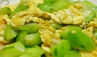 丝瓜鸡蛋 丝瓜鸡蛋面