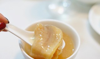 花胶排骨汤的做法 花胶排骨汤的做法窍门