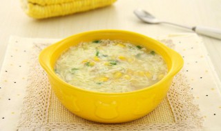 饭店甜汤玉米羹做法 饭店甜汤玉米羹做法图片