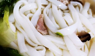 汤河粉的做法（广东瘦肉汤河粉的做法）