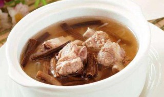 茶树菇煲猪骨汤的做法 茶树菇猪骨汤的做法大全