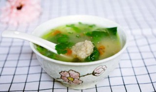 生汆丸子汤的做法（西安生汆丸子汤的做法）