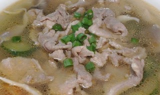 滑肉片汤的做法 滑肉片汤怎么做肉嫩