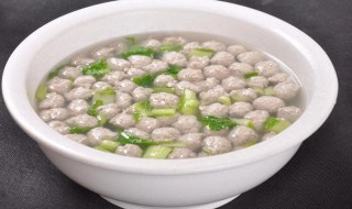 清汤肉丸子的家常做法 清汤肉丸子的家常做法窍门