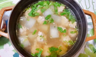 冬瓜牛肉丸子汤的做法 冬瓜牛肉丸子汤的做法大全家常