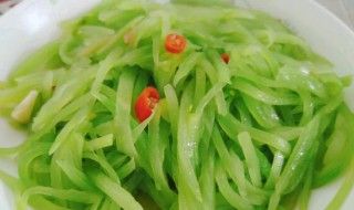 家常炒莴笋的做法大全（家常炒莴笋的做法大全视频）
