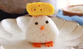 巧做小鸡米饭团 小鸡饭团的做法大全