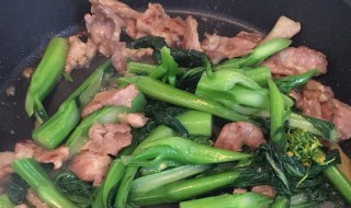猪肝炒菜心的做法（炒猪肝猪心的做法）