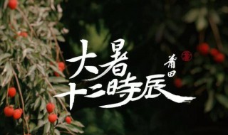 2021大暑是几月几日 2021大暑是几月几日?