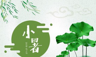 2021年小暑具体时间 2021年小暑几点