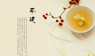 茶道注意事项 正确的茶道注意事项