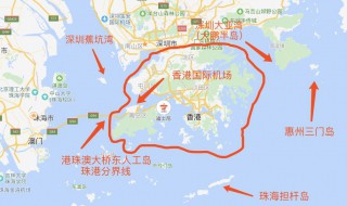 深圳和香港的分界线 深圳和香港的分界线最短距离