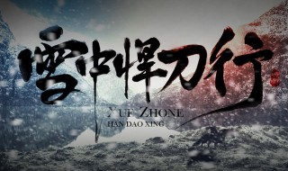 雪中悍刀行小说简介（雪中悍刀行小说简介剧情）
