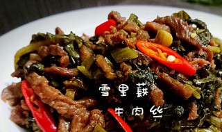 牛肉雪菜饼怎么做（牛肉雪菜饼怎么做视频教程）