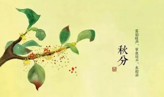 秋分什么时候 秋分什么时候吃安宫牛黄丸