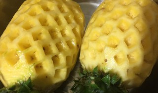 凤梨怎么削皮 凤梨怎么削皮最简单