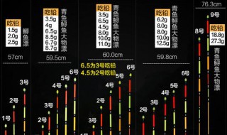 钓青鱼最佳调漂是几目 野钓青鱼调几钓几