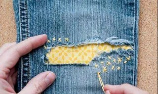 衣服小洞补法 衣服小洞补法视频教程