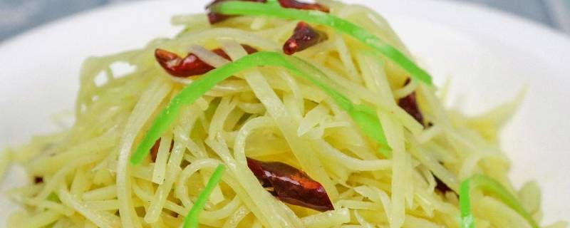 青椒土豆丝怎么做 青椒土豆丝怎么做好吃又简单