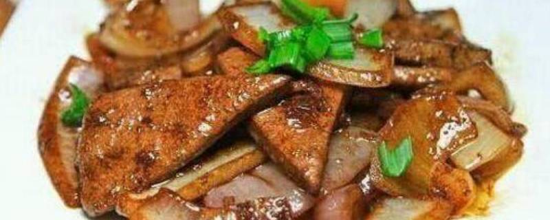 猪肝瘦肉怎么炒窍门 猪肝瘦肉怎么炒窍门图片
