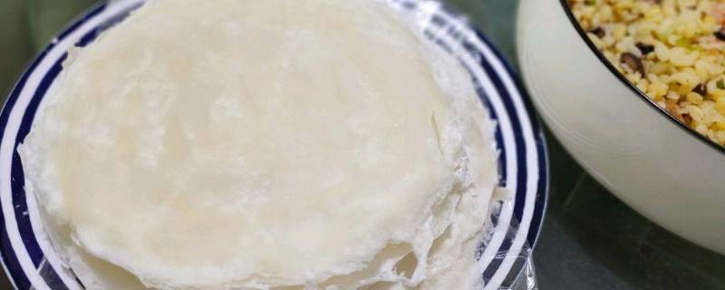 饺子皮怎么做成春卷皮（饺子皮怎么做成春卷皮呢）