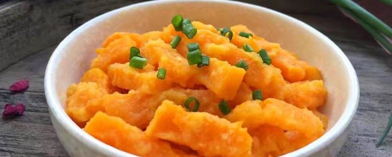 怎么做咸蛋炒南瓜 怎么做咸蛋炒南瓜窍门