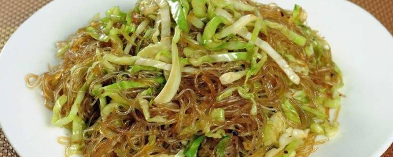 圆白菜和粉条怎么炒 圆白菜和粉条怎么炒好吃