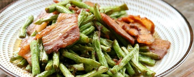 长豆角炒肉的做法怎么做好吃 长豆角炒肉最简单做法