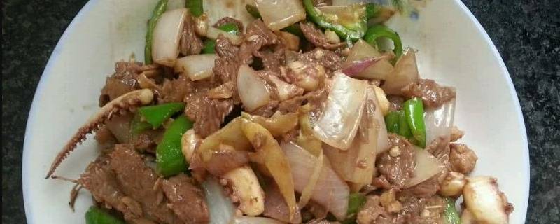 鱿鱼丝炒牛肉丝怎么炒（鱿鱼丝炒牛肉丝怎么炒好吃）