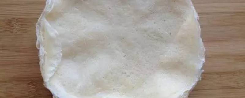 春卷皮子的面怎么调（春卷皮的面糊怎么调）