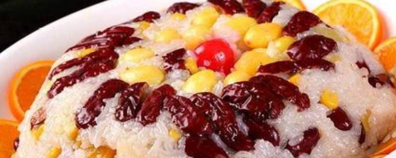 八宝饭用生米直接蒸可以吗 八宝饭的制作要点放蒸好的米时