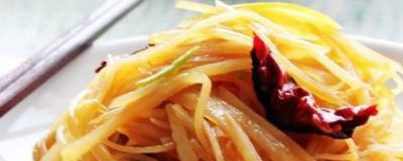 土豆丝怎么炒好吃家常做法（土豆丝怎么炒好吃家常做法视频）