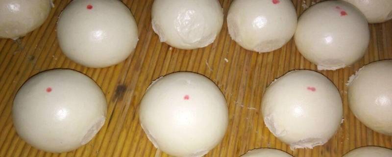 馒头上的红点可以用什么代替（馒头上红点可以用什么点）