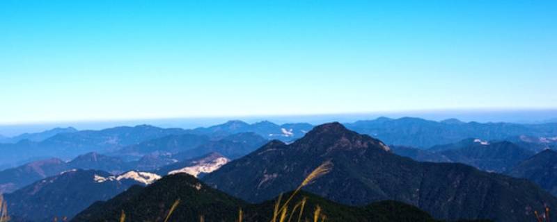 浙江最高的山（浙江最高的山峰）